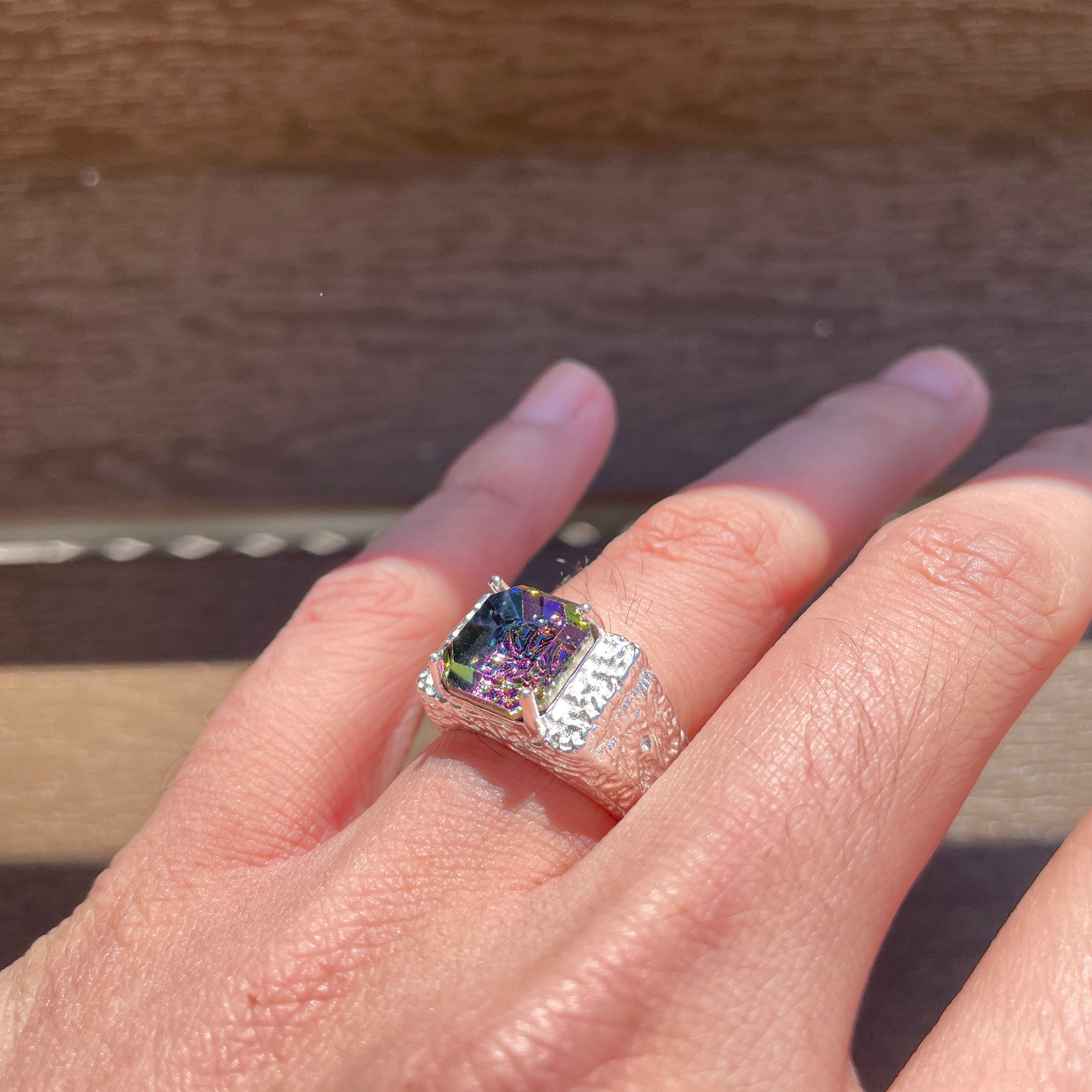 Ring for Him Men's Custom Ring Men's Band Silver Etsy