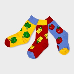Minigooose | Kids | Mini Veggie Crew Socks