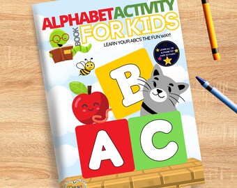 Alphabet Aktivitätsbuch für Kinder