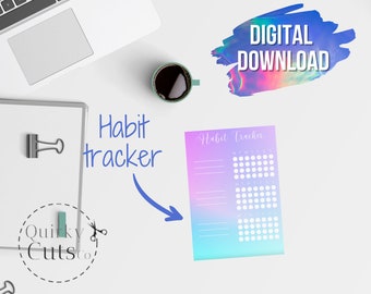 Printable Habit Tracker - Etsy