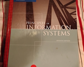 Principles of Information Systems 7e editie door Ralph Stair en George Reynolds - hardcover cursusboek