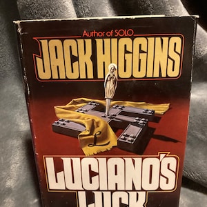 Luciano’s Luck by Jack Higgins- Hardcover