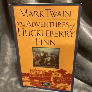 The Adventures of Huckleberry Finn by Mark Twain- Paperback