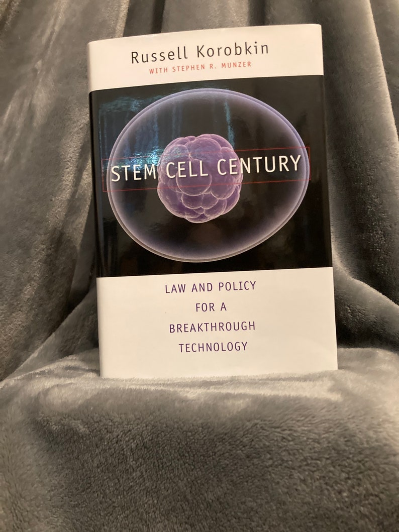 Stem Cell Century by Russell Korobkin Hard Cover image 1