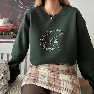 INTO THE WOODS Inspired I Wish Lyric Prologue Crewneck Sweatshirt Broadway | Sondheim Musical Theater Magic Wicked Witch Tee Quote