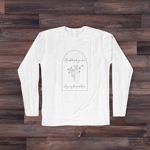 HADESTOWN Broadway Unisex Long Sleeve T Shirt, Nerdy Merchandise for Theater Fans, Theater Kid Romantic Merch, Hadestown Orpheus Eurydice
