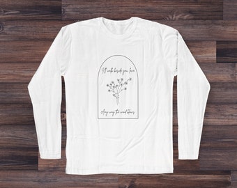 HADESTOWN Broadway Unisex Langarm-T-Shirt, Nerdy Merchandise für Theaterfans, Theater Kid Romantische Merch, Hadestown Orpheus Eurydike