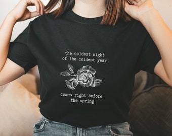 HADESTOWN Inspired Doubt kommt im Broadway Musical Theater Merch | Orpheus Eurydike griechische Tragödie Theater Lyric Song T-Shirt für Hadestown Fans