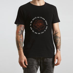 HADESTOWN Broadway Unisex T Shirt, Nerdy Merchandise for Theater Fans, Theater Kid Romantic Merch, Hadestown Orpheus Eurydice Tee