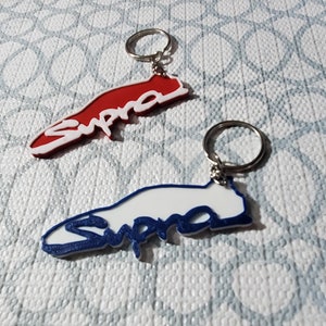 Toyota Supra Keychain
