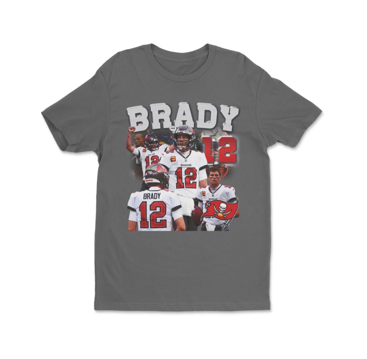 Tom Brady Tampa Bay Buccaneers Graphic T Shirt 90s Bootleg