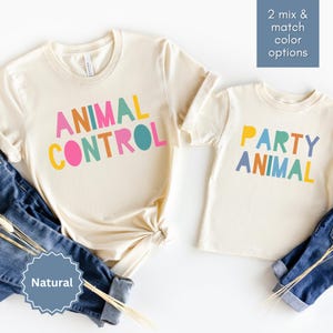 Party Animal Birthday Shirt Zoo Animals Birthday Party Animal Shirt Mommy and Me Shirts Wild Safari Infant Toddler Youth Kids Birthday Shirt