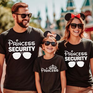 Prinzessin Sicherheit Shirt Lustiges Papa Shirt Passende Familien Reise Shirts Prinzessin Shirt Familien Urlaub Shirt Papa Geschenk Magisches Schloss Shirt