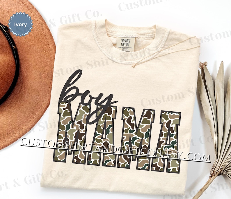Duck Camo Boy Mama Comfort Colors Shirt Camouflage Mom Tshirt Boy Mama Sweatshirts New Boy Mama Gifts Mothers Day Gift for Mom Tee