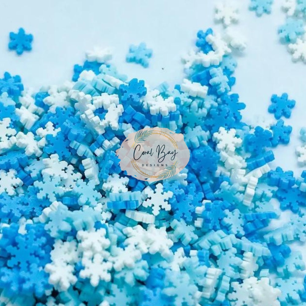 Shimmery Snowflake Candy Sprinkles – Layer Cake Shop