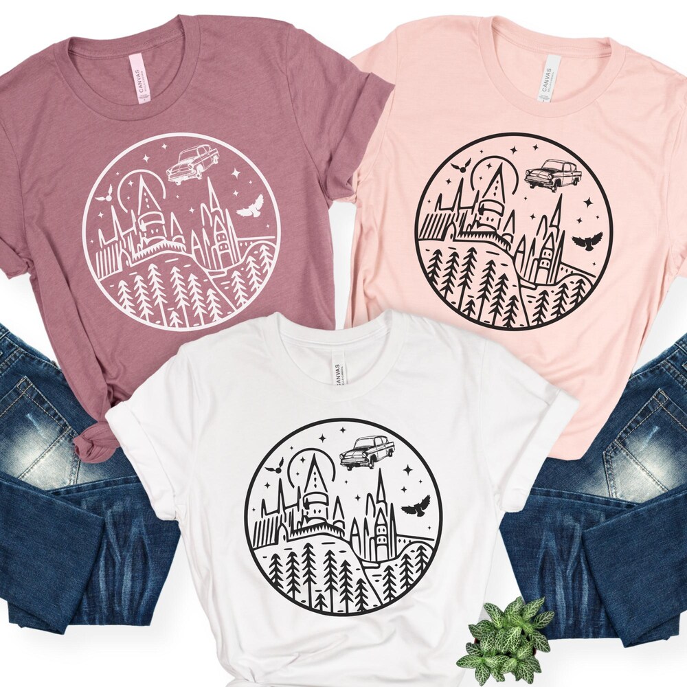 Magical Castle Shirt Wizard Movie Shirt Family Vacation Shirts Wizard Shirt Family Trip Shirts Magic Shirt Wizarding Shirt Magical Shirt Aurahome