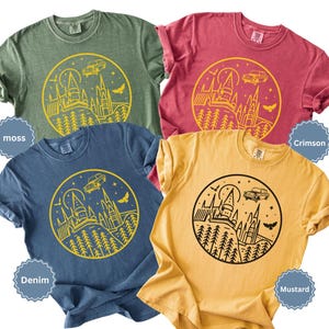 Magical Castle Shirt Wizard Movie Shirt Family Vacation Shirts Wizard Shirt Family Trip Shirts Magic Shirt Wizarding Shirt Magical Shirt