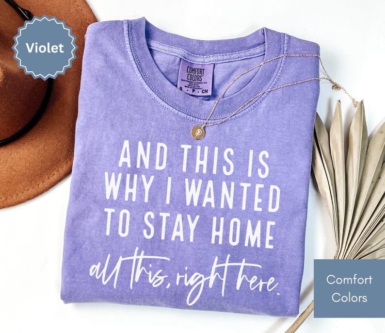 Relatable and hilarious funny shirt that says “And This Is Why I Wanted To Stay Home – All This, Right Here,” this meme shirt is perfect for introverts, socially drained moms, funny gifts or a sarcastic shirt. Whether you're a tired parent or just over the drama, this funny mom shirt with a Funny Quote says it all. A trendy and comfy shirt for women, this Humor Shirt is a must-have for lovers of funny humor shirt vibes and effortlessly cool womens tshirts.