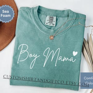 Boy Mama Shirt Mothers Day Gifts for Mom to be Trendy Mom Shirt Mom Life Tee Mom Birthday Gift Cute Mom Tee Mama Gifts for New Mom Tshirt