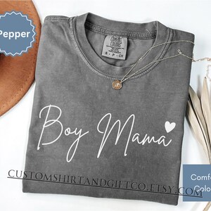 Boy Mama Shirt Mothers Day Gifts for Mom to be Trendy Mom Shirt Mom Life Tee Mom Birthday Gift Cute Mom Tee Mama Gifts for New Mom Tshirt