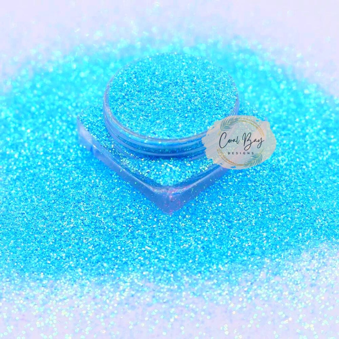 Poolside, Fine Blue Glitter, Aqua Glitter, Fine Glitter, Polyester