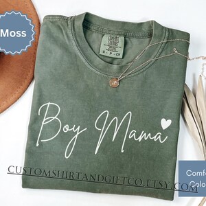 Boy Mama Shirt Mothers Day Gifts for Mom to be Trendy Mom Shirt Mom Life Tee Mom Birthday Gift Cute Mom Tee Mama Gifts for New Mom Tshirt