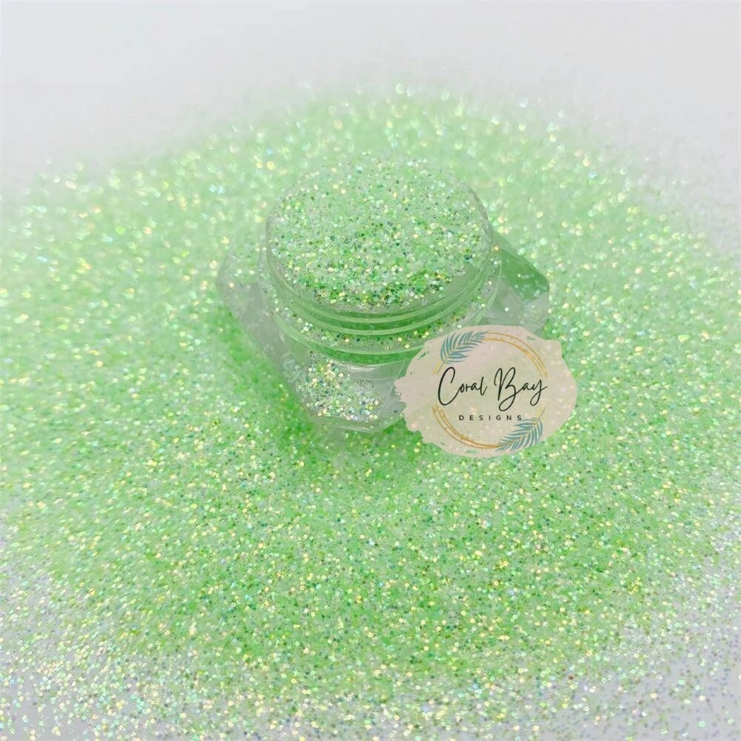 Mint to Be, Fine Mint Glitter, Green Glitter, Iridescent Glitter