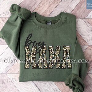 Duck Camo Boy Mama Comfort Colors Shirt Camouflage Mom Tshirt Boy Mama Sweatshirts New Boy Mama Gifts Mothers Day Gift for Mom Tee