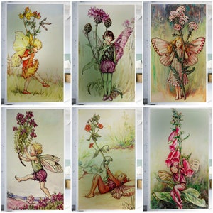 Custom Size Window Film Stained Glass Flower Fairy Stickers Static Cling For Kitchen Bathroom Bedroom Glass Door Home Decor