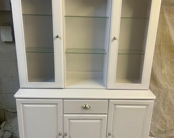 Glazed Dresser (Delivery at extra cost) - Excellent Condition