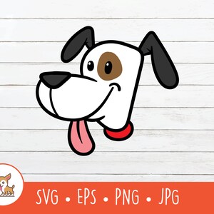 Dog Clipart, Dog SVG, Vector Dog Cut File For Cricut, PNG, EPS, Instant Digital Download