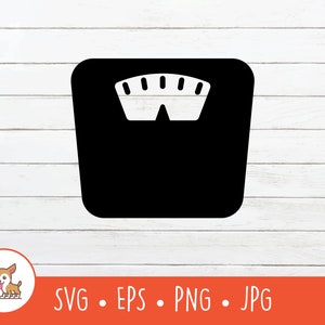 Scale SVG, Scale Clipart, Vector Weight Scale Cut File For Cricut, Digital Download