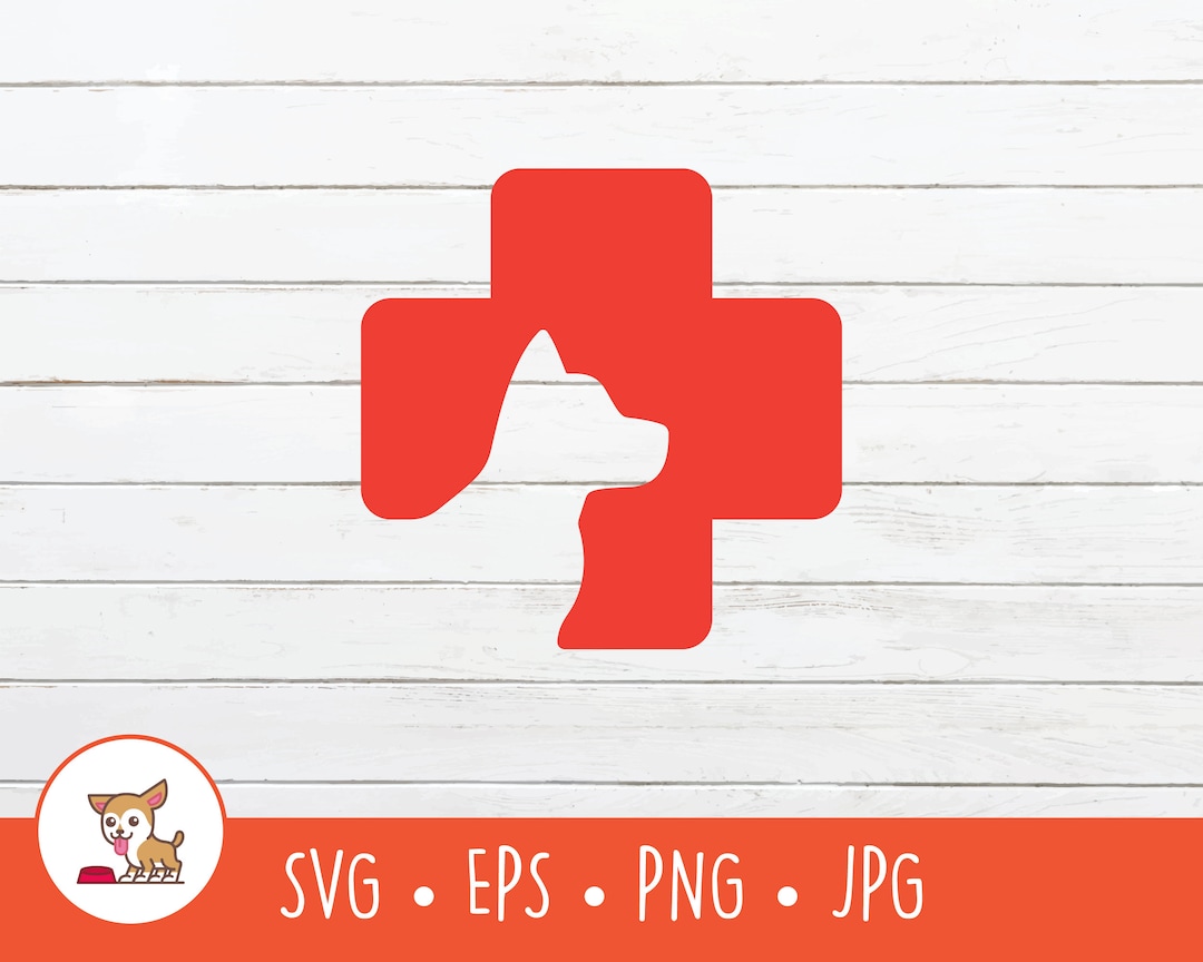 Dog With Cross SVG, Dog Cross Clipart, Vector Dog Cross Cut File for