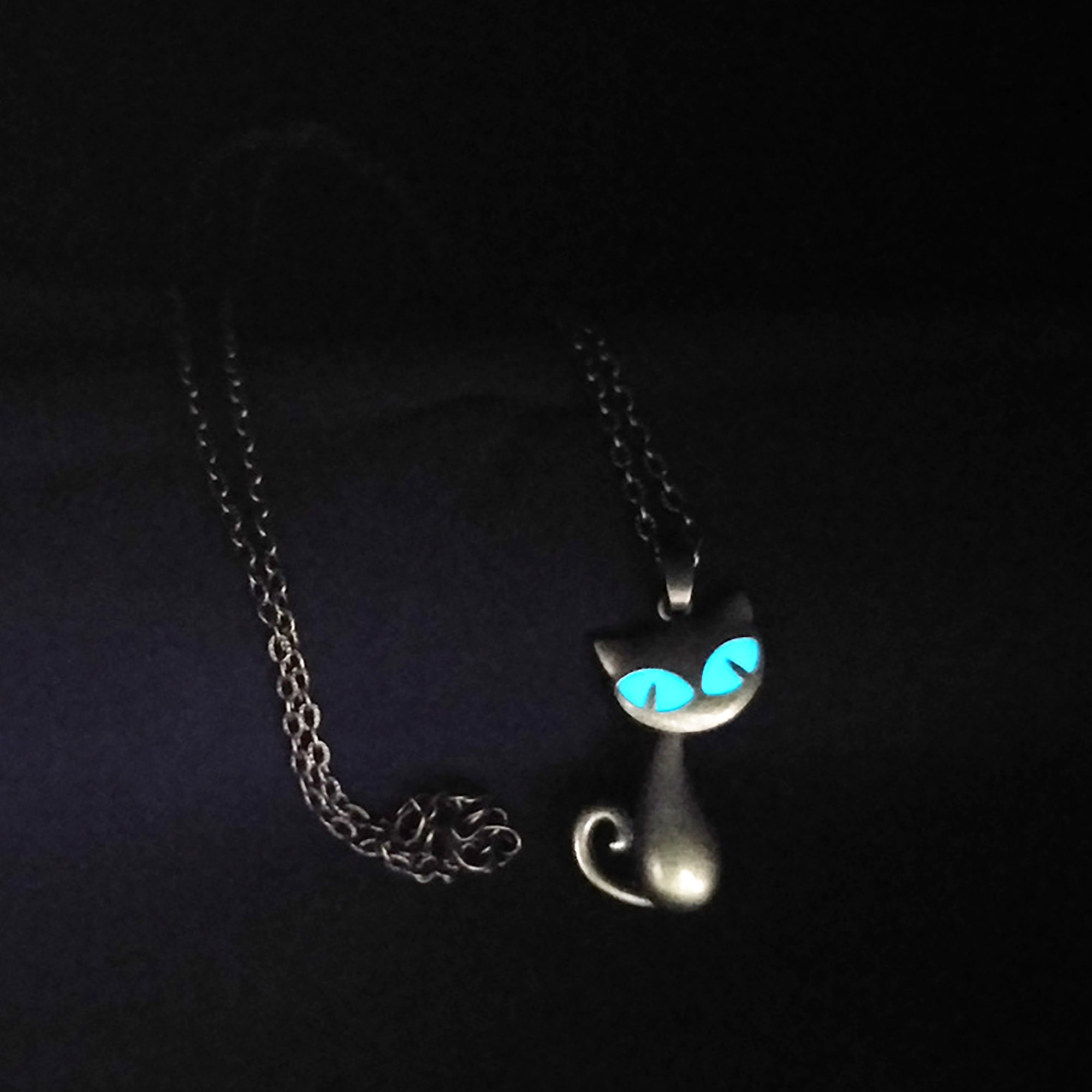 Glow in The Dark Galaxy Charm Necklace - Stars Nebula Glowing Galaxy Pendant - 23 Space Images Available, 20mm or 25mm Size