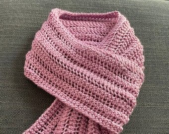 Winter Breeze Scarf - PDF Knitting Pattern - Fully reversible pattern