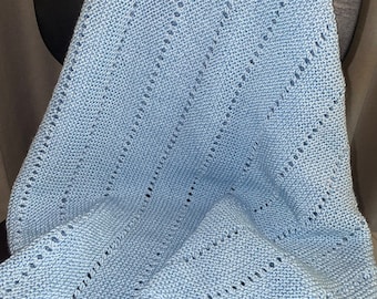 Corner 2 Corner Eyelet Baby Blanket