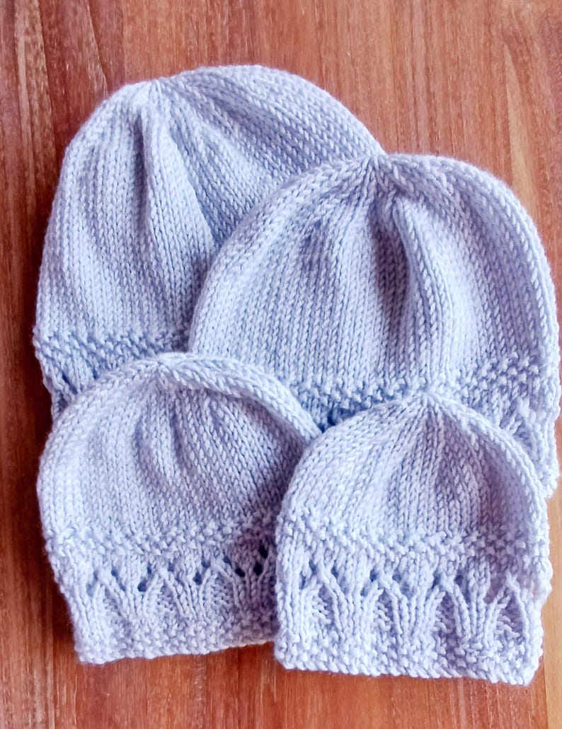 Cheerful Wishes Beanie - 4 Sizes - Baby Hat - PDF Pattern - Etsy