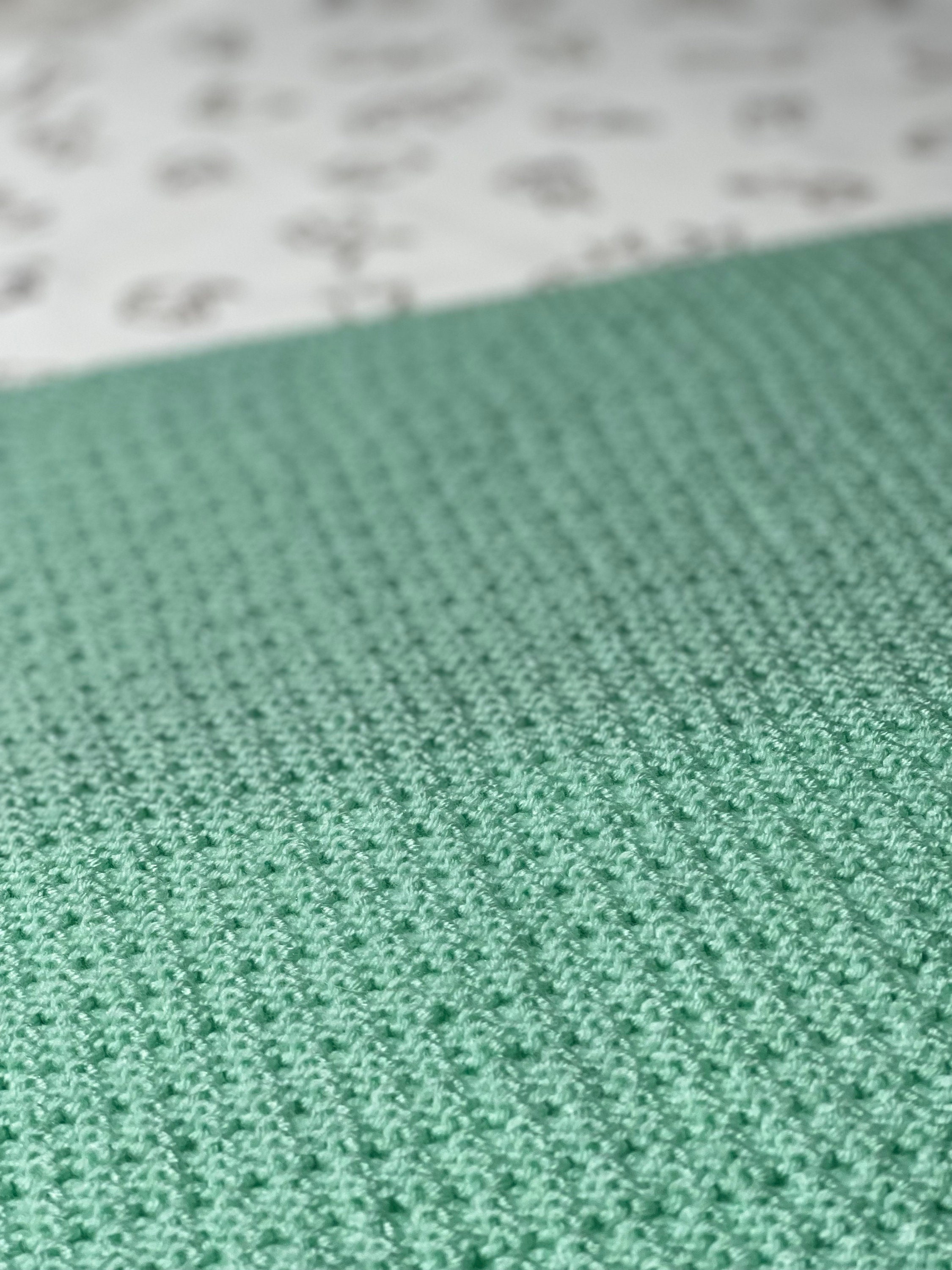 Darling Baby Blanket - PDF Knitting Pattern - Easy Knit and Purl Stitch ...