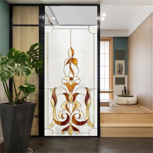 Customized Window Film Frosted Stained Glass Films Church Static Cling ...