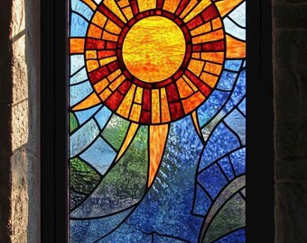 ステンドグラスパネル　スイトピー ステンドグラス パネル | 竹野商店