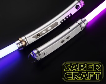 Ahsoka Tano’s Lightsabers, 2 Blades, Star Wars, 2 Hilts, 19 Fonts, Smoothswing, XenoPixel V2