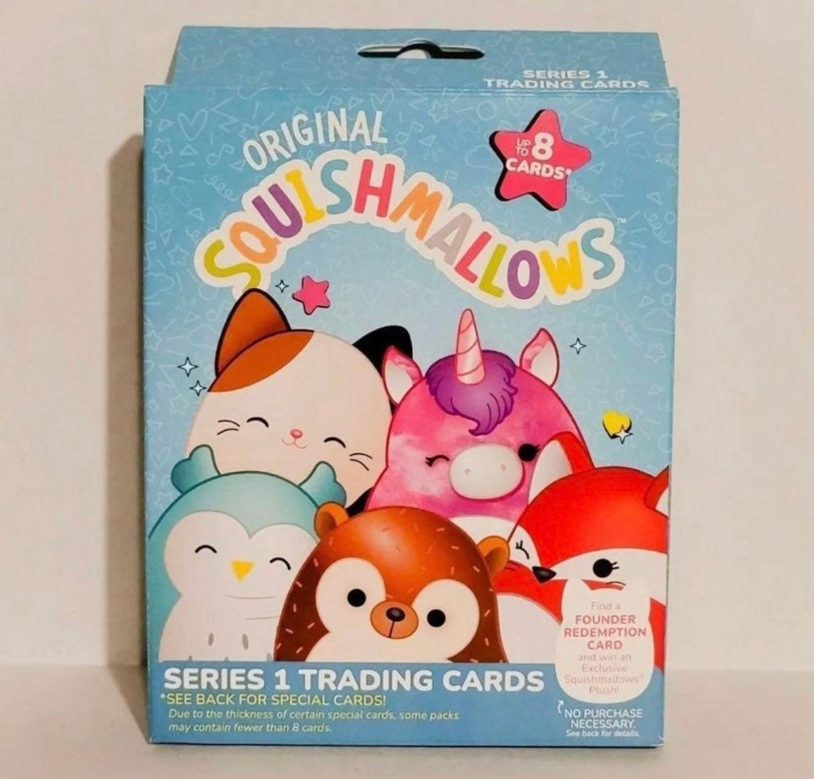 Squishmallow Trading Cards Etsy Australia