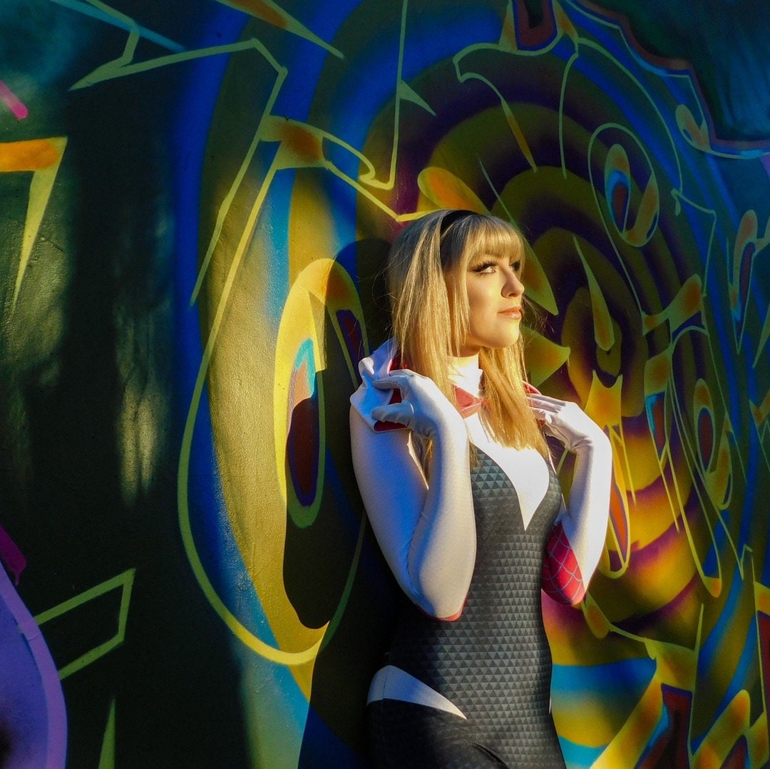 SIGNED Ghost Spider Cosplay Print Ashlee Tayla - Etsy