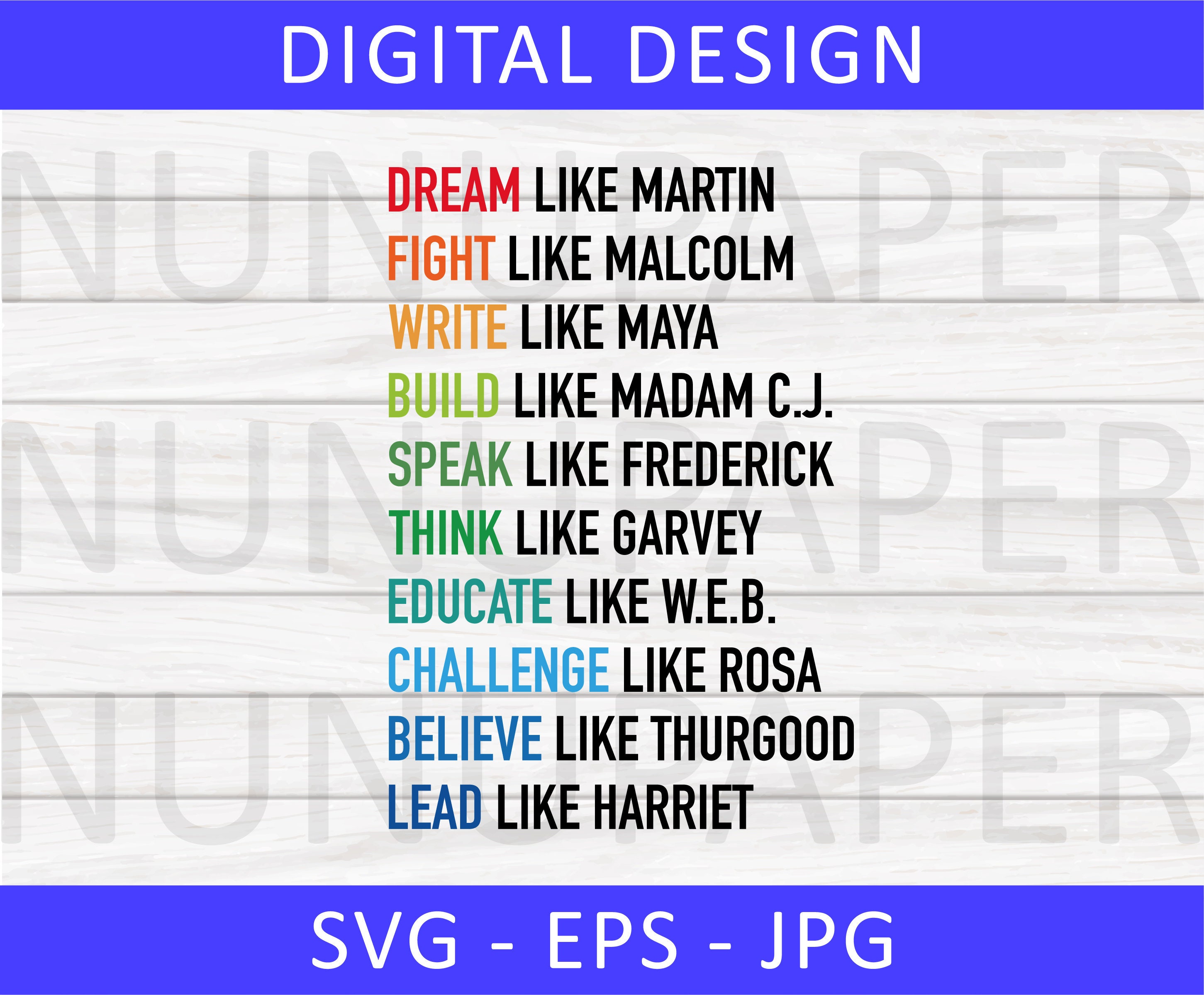 MLK Martin Luther King SVG Dream Like Martin Svg - Etsy