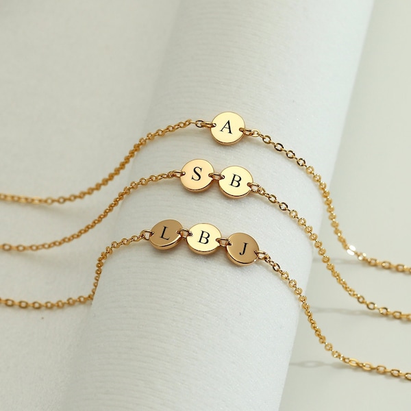 Etsy initial bracelet Clearance