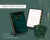 Digital Tarot Journal, Undated Goodnotes Witch Workbook for IPad