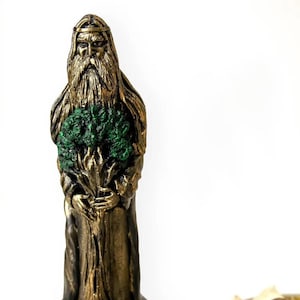 God Rod bust Statue Figurine, gypsum, gift sculpture handmade 19 cm