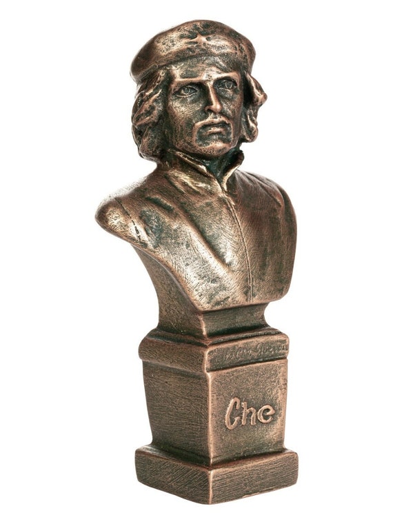 Buste Che Guevara En Plâtre Déco Salon Moderne Figurine Artistique Pour  étagère