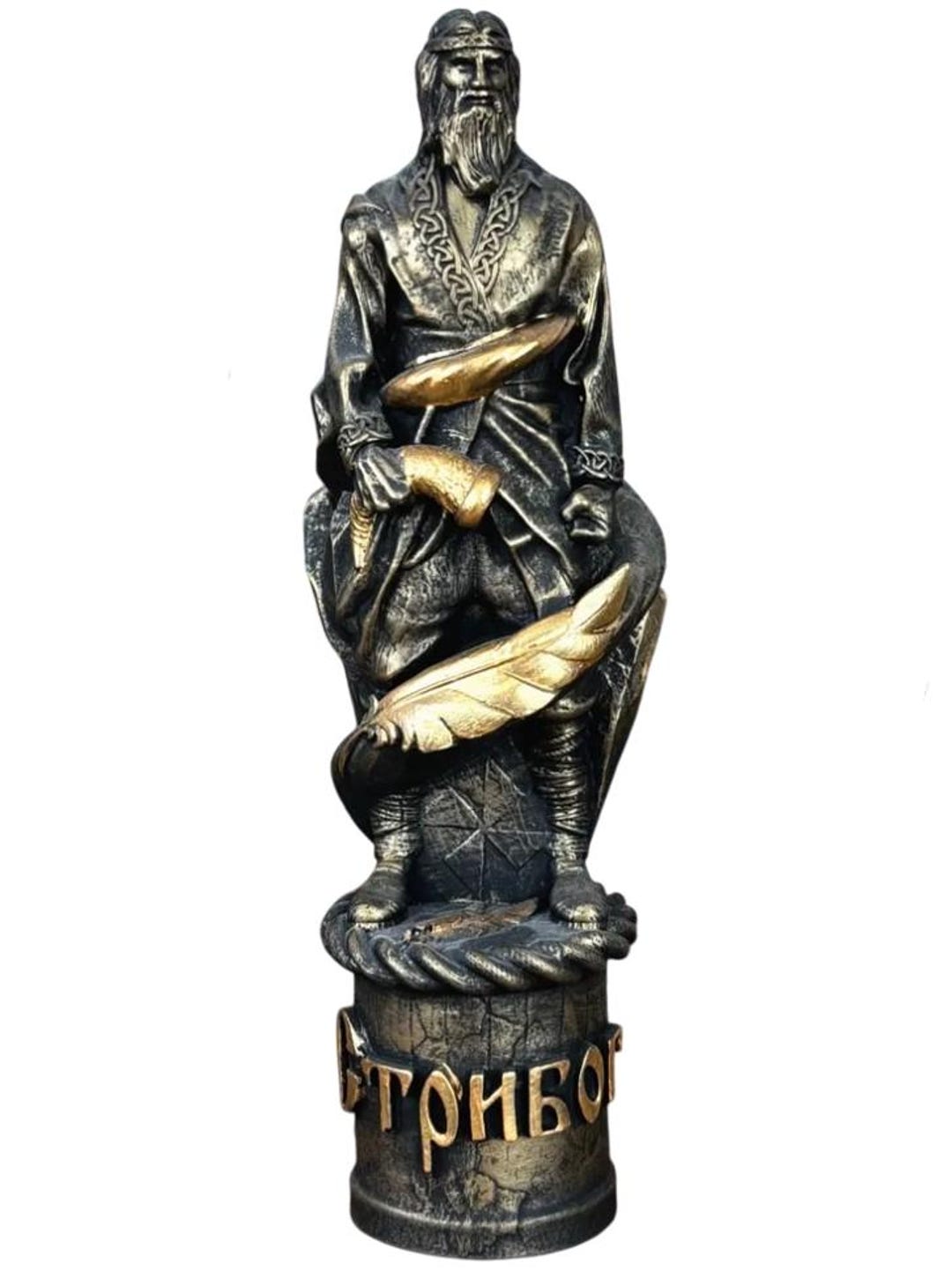 Slavic God Stribog Statue – Pagan Wind Deity Figurine, Slavic Mythology ...