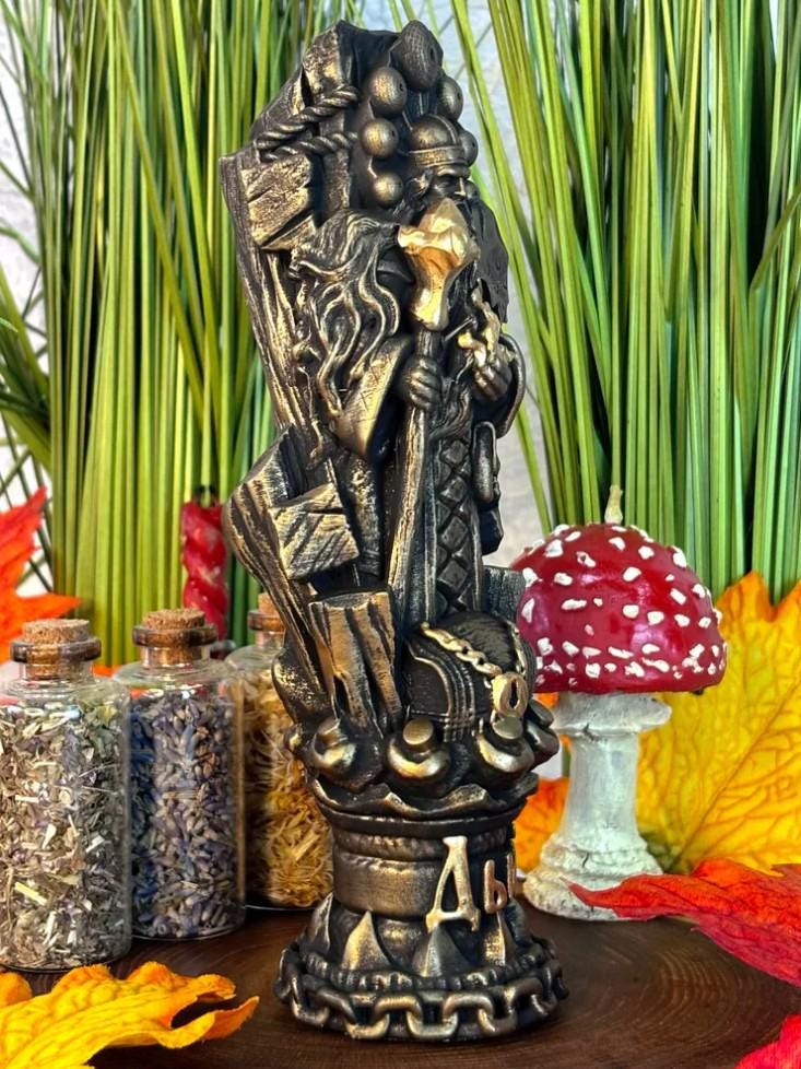 Dyy Slavic God Statue – Diw / Diy Idol, Slavic Pagan Decor, Ancient ...